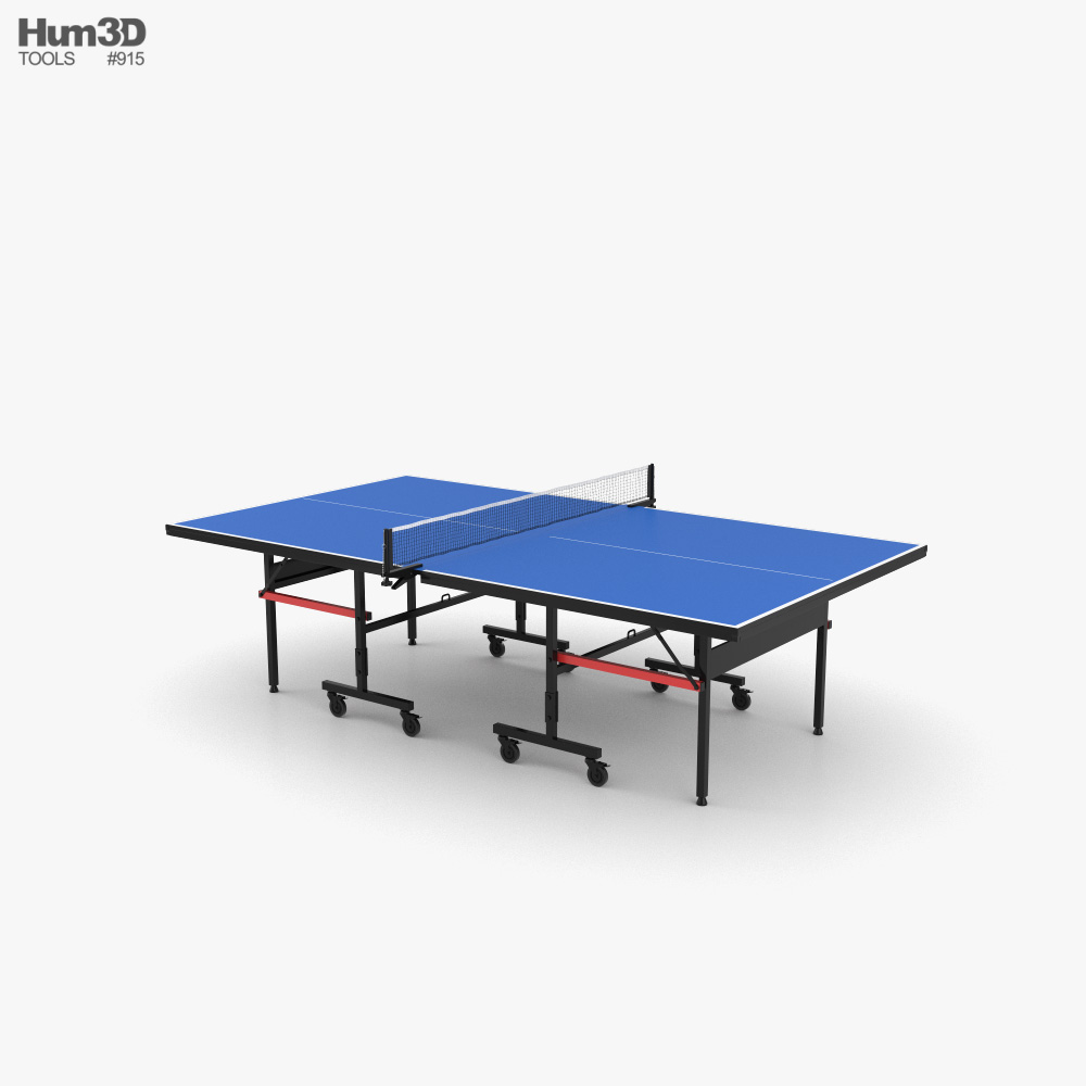 乒乓球桌 3D模型