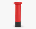 Mail Box London Style 3d model