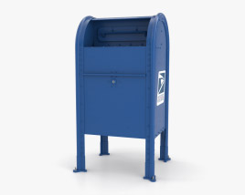 Mail Box NYC Style 3D model