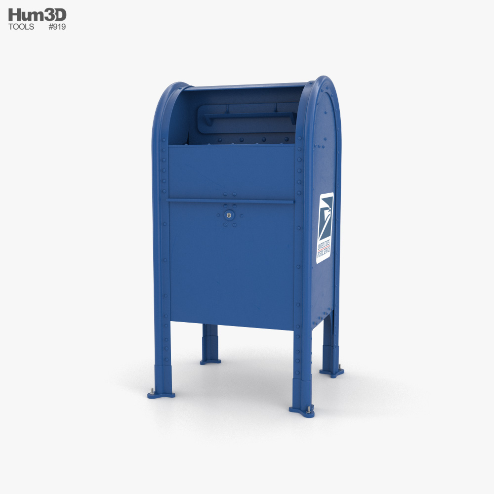 Mail Box NYC Style 3D model