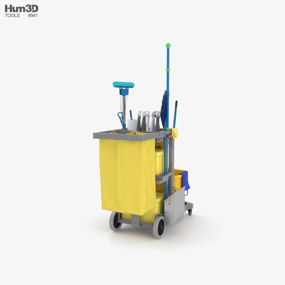 Cleaning Equipment 3d model