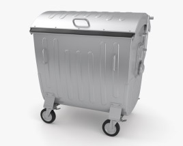 Müllcontainer 3D-Modell