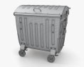 Müllcontainer 3D-Modell