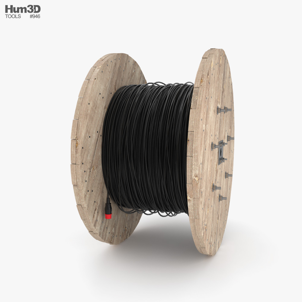 Cable Reel 3D model