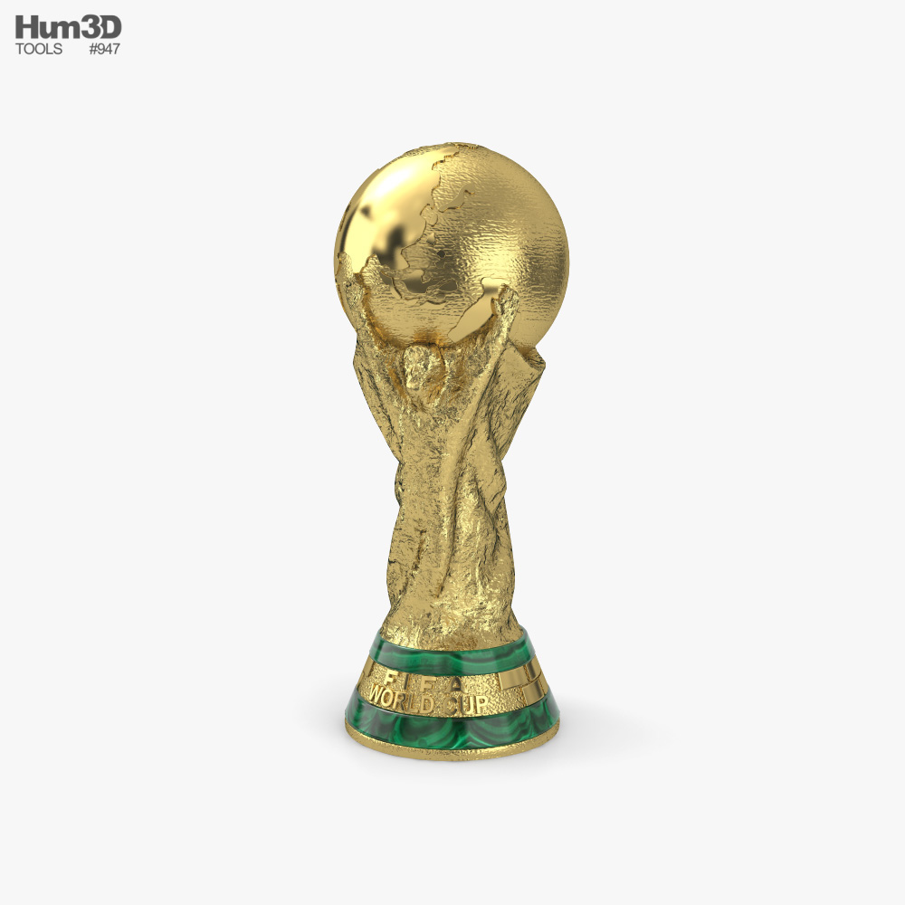 Трофей чемпіонату світу з футболу 3D модель