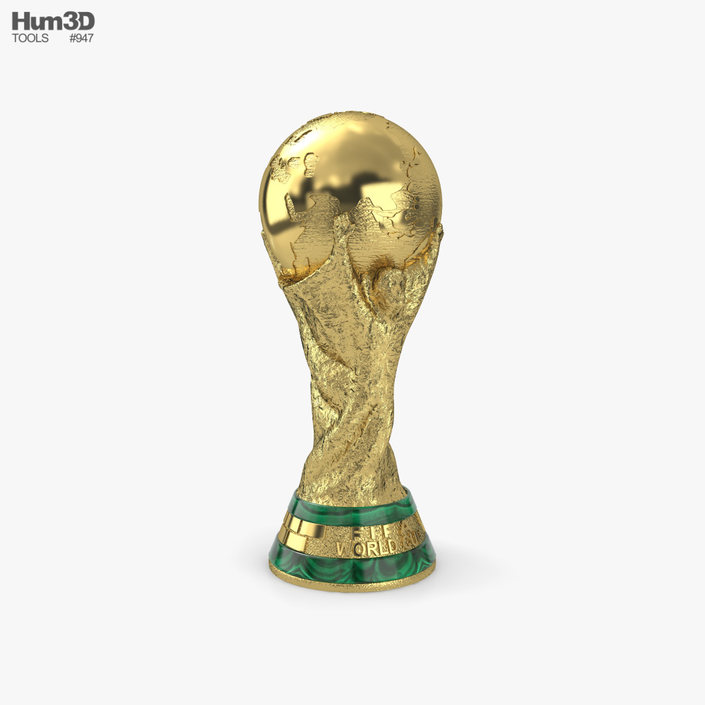 Fifa World Cup Trophy 3d Model Life And Leisure On Hum3d 