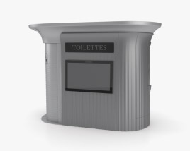 Громадський туалет Sanisette 3D модель