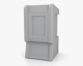 Free Newspaper Box 3d model