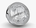 Classic Headlight for Motorcycle 3d model