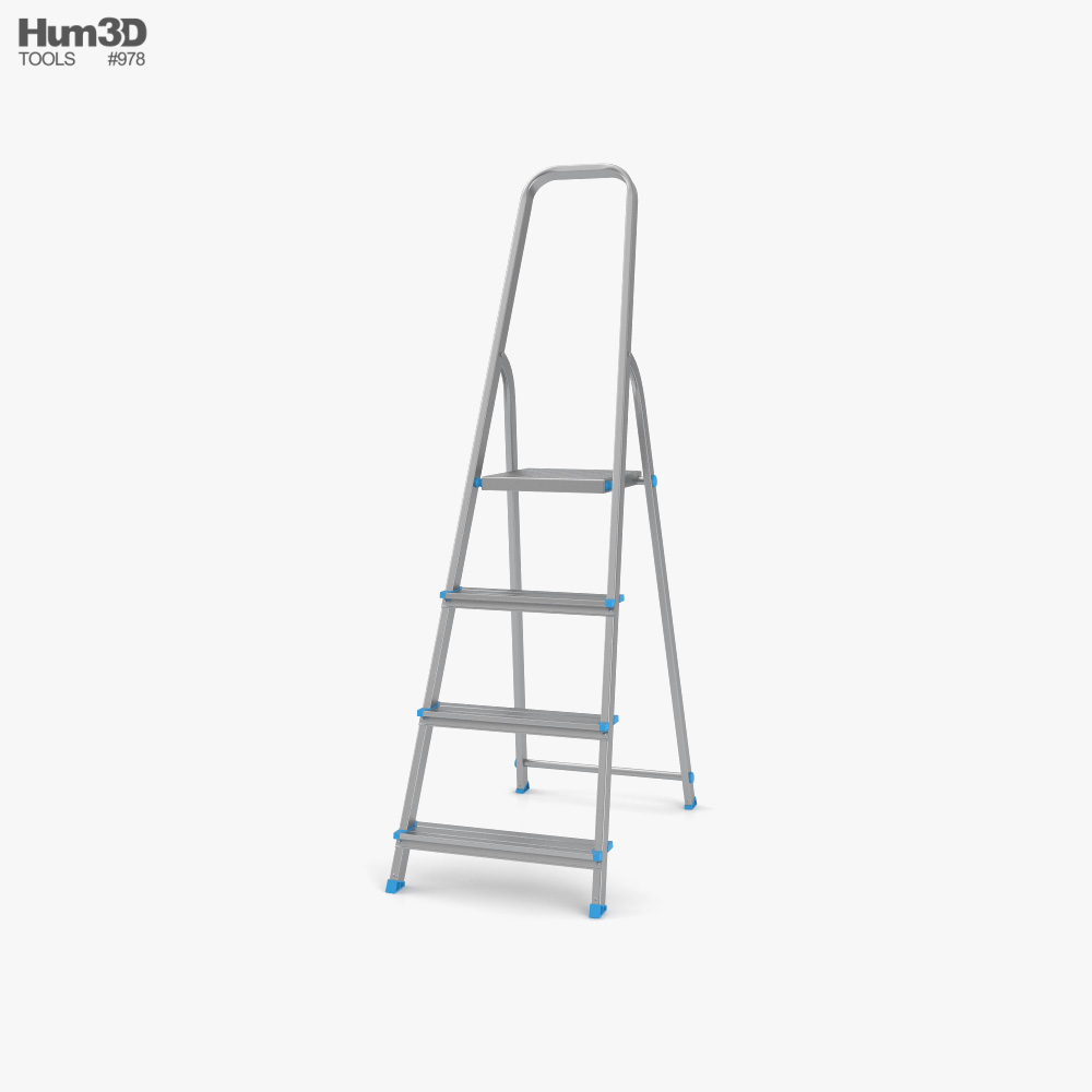 Step Ladder 3D model