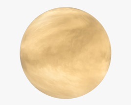 Планета Венера 3D модель