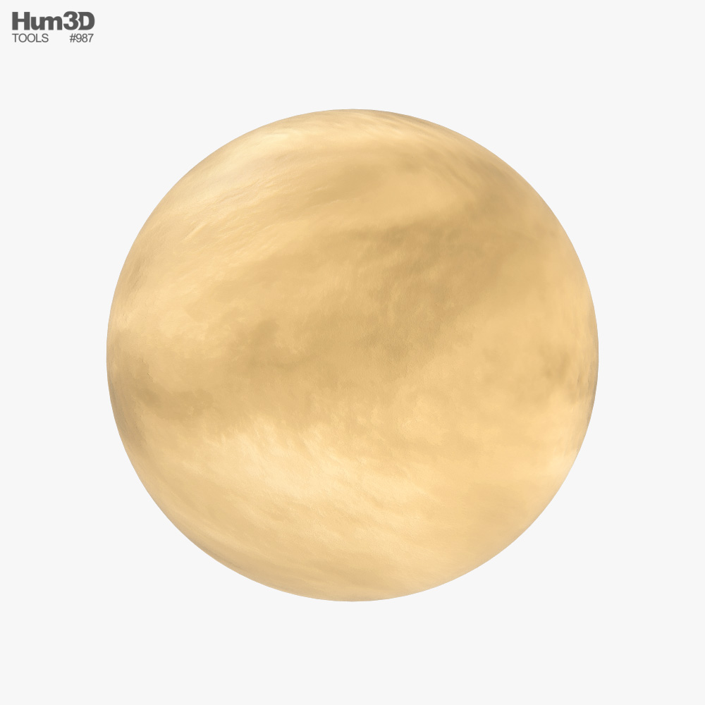 金星 3Dモデル