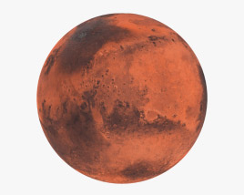 火星 3Dモデル