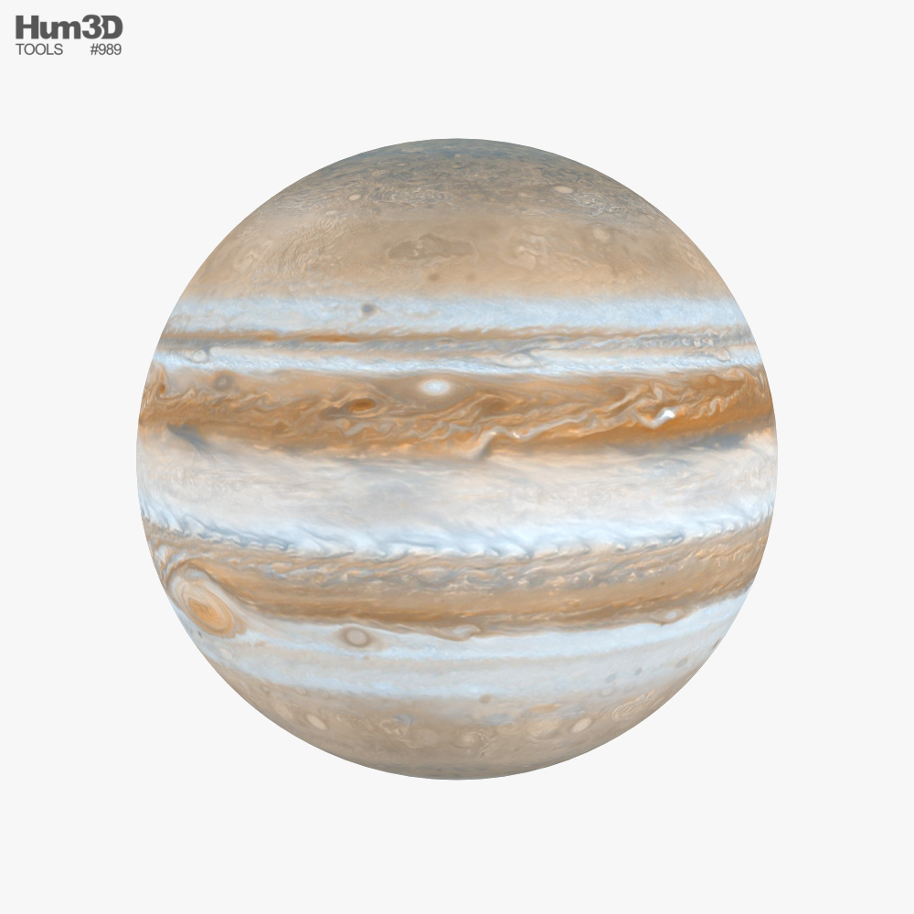 木星 3D模型