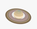 土星 3Dモデル
