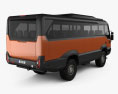 Torsus Praetorian bus 2018 3d model back view