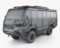 Torsus Praetorian bus 2018 3d model wire render