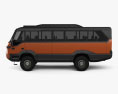 Torsus Praetorian bus 2018 3d model side view