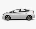 Toyota Prius 2010 3d model side view