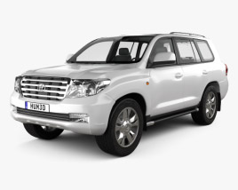 Toyota Land Cruiser 200 2013 Modelo 3D