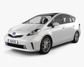 Toyota Prius V 2013 3D model