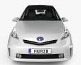 Toyota Prius V 2013 3d model front view