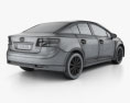 Toyota Avensis sedan 2012 3d model
