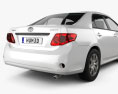 Toyota Corolla 2010 3D模型