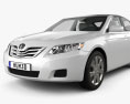 Toyota Camry 2011 with HQ interior 3d model