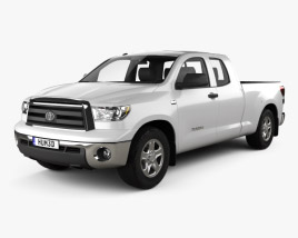 3D model of Toyota Tundra Double Cab 2014