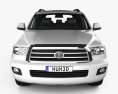 Toyota Sequoia 2013 3d model front view