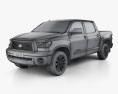 Toyota Tundra Crew Max 2014 3D-Modell wire render
