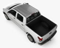 Toyota Tundra Crew Max 2014 3D 모델  top view