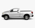 Toyota Tundra Regular Cab 2014 3D-Modell Seitenansicht