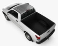 Toyota Tundra Regular Cab 2014 3D-Modell Draufsicht