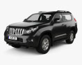 Toyota Land Cruiser Prado 3-door 2013 3d model