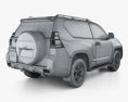 Toyota Land Cruiser Prado 3-Türer 2011 3D-Modell