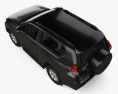 Toyota Land Cruiser Prado 3-door 2013 3d model top view