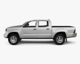 Toyota Tacoma Double Cab 2011 3D 모델  side view