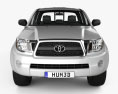 Toyota Tacoma Double Cab 2011 3D модель front view