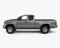 Toyota Tacoma Access Cab 2014 3d model side view