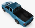 Toyota Tacoma XRunner 2014 3d model top view
