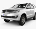 Toyota Fortuner 2014 3d model