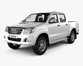 Toyota Hilux Double Cab 2015 3D model