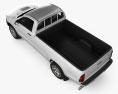Toyota Hilux Regular Cab 2015 3Dモデル top view