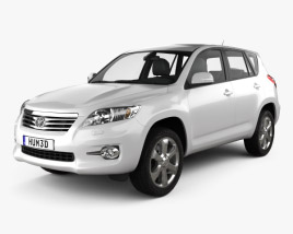 3D model of Toyota Rav4 European (Vanguard) 2014