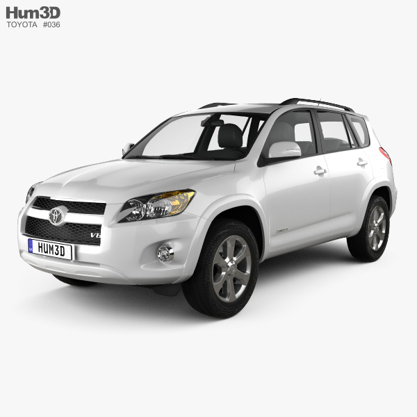 Toyota Rav4 US 2014 3D модель