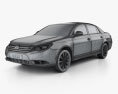 Toyota Avalon 2015 3d model wire render