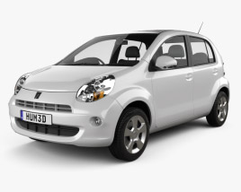 3D model of Toyota Passo 2015