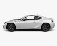 Toyota GT 86 2015 3D 모델  side view